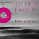 Jhumpa Lahiri, Anna Thalbach - Einmal im Leben, 4 Audio-CDs (Audio book)