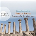 Stefan Zweig, Jürgen Hentsch - Sternstunden der Menschheit, 10 Audio-CDs (Audio book)