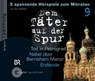 Tom Blaffert, Ute Mora, Timothy Peach - Dem Täter auf der Spur - Drei spannende Hörspiele zum Mitraten, 1 Audio-CD. Tl.9 (Livre audio)