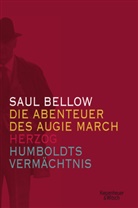 Saul Bellow - Die Abenteuer des Augie March. Herzog. Humboldts Vermächtnis, 3 Bde.