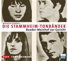 Maximilian Schönherr, Andreas Baader, Gudrun Ensslin, Ulrike Meinhof, Ulrike M. Meinhof - Die Stammheim-Bänder, Audio-CD (Audio book)