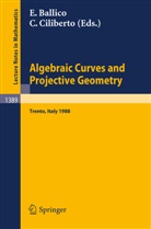 Edoardo Ballico, Ciro Ciliberto - Algebraic Curves and Projective Geometry