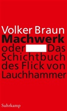 Volker Braun - Machwerk oder Das Schichtbuch des Flick von Lauchhammer