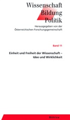 Gottfried Herausgegeben von Magerl, Gottfried Magerl, Schmidinger, Heinrich Schmidinger - Einheit und Freiheit der Wissenschaft