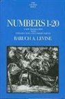 Baruch A. Levine - Numbers 1-20