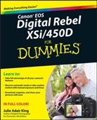 KING, Julie Adair King, King Julie Adair - Canon Eos Digital Rebel Xsi/450d for Dummies