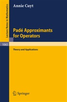 A Cuyt, A. Cuyt - Pade Approximants for Operators