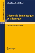 Claude Albert - Geometrie Symplectique et Mecanique