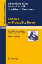Dominique Bakry, Richard D Gill, Richard D. Gill, Stanis Molchanov, Stanislav A. Molchanov, Pierre Bernard - Lectures on Probability Theory