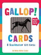 Rufus Butler Seder, Rufus Butler Seder - Gallop! Cards: 8 Scanimation Gift Cards
