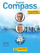 Vanessa Clark, Lynda Hübner, Gaynor Ramsey - English Compass A1: Students Book, m. 2 Audio-CD/CD-ROMs u. Extraheft 'Out and About'
