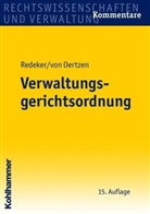 Peter Kothe, Helmuth von Nicolai, Oertzen, Redeke, Martin Redeker - Verwaltungsgerichtsordnung, Kommentar