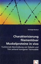 Christoph Burkart - Charakterisierung filamentöser Muskelproteine in vivo