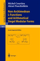 M. Courtieu, Michel Courtieu, A. A. Panchishkin, Alexei A Panchishkin, Alexei A. Panchishkin - Non-Archimedean L-Functions and Arithmetical Siegel Modular Forms