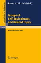Renzo A. Piccinini - Groups of Self-Equivalences and Related Topics