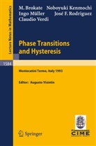 M. Brokate, N. Kenmochi, I. Müller, C. Verdi, August Visintin, Augusto Visintin - Phase Transitions and Hysteresis