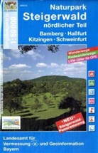 Landesam für Digitalisierung  Breitband u - Topographische Karten Bayern - Bl.8: Topographische Karte Bayern Naturpark Steigerwald, nördlicher Teil