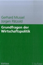 Gerhard Mussel, Jürgen Pätzold - Grundfragen der Wirtschaftspolitik