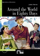 Jules Verne, Jules Vernes - Around the World in Eighty Days, w. Audio-/CD-CD