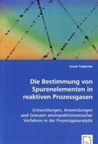 Ursula Dr Telgheder, Ursula Dr. Telgheder, Ursula Telgheder - Die Bestimmung von Spurenelementen in reaktiven Prozessgasen