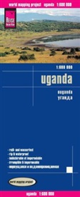 Reise Know-How Verlag Peter Rump - World Mapping Project: Reise Know-How Landkarte Uganda. Ouganda