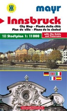 Mayr Karten: Mayr Karte Innsbruck, Stadtplan
