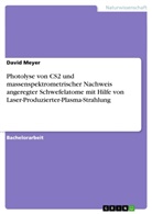 David Meyer - Photolyse von CS2 und massenspektrometrischer Nachweis angeregter Schwefelatome mit Hilfe von Laser-Produzierter-Plasma-Strahlung