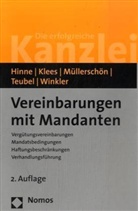 Dir Hinne, Dirk Hinne, Han Klees, Hans Klees, Albrecht Müllerschön, Albrecht u a Müllerschön - Vereinbarungen mit Mandanten
