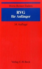 Horst-Reiner Enders - RVG für Anfänger