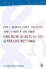 Alan Thompson, Alan J. Thompson, Thompson Alan - One Lord, One People: The Unity of the Church in Acts in its