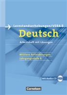 Birgit Patzelt, Birgit Patzelt, Friederike Ablang - Vorbereitungsmaterialien für VERA - Vergleichsarbeiten/ Lernstandserhebungen - Deutsch - 8. Schuljahr: Mittlere Anforderungen