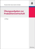 Theodo Nebl, Theodor Nebl, Anne-Katrin Schröder - Übungsaufgaben zur Produktionswirtschaft
