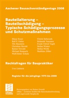 Raine Oswald, Rainer Oswald - Aachener Bausachverständigentage - Jg.2008: Aachener Bausachverständigentage 2008