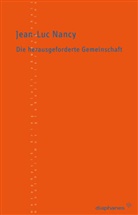 Jean-Luc Nancy, Esther von der Osten - Die herausgeforderte Gemeinschaft