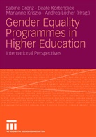 Sabine Grenz, Beat Kortendiek, Beate Kortendiek, Marianne Kriszio, Marianne Kriszio et al, Andrea Löther - Gender Equality in Higher Education