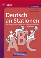 Wal, Anj Wall, Anja Wall, Wenderoth, Julia Wenderoth, Bettne... - Deutsch an Stationen, Klasse 1