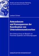 Lambert Scheer - Antezedenzen und Konsequenzen der Koordination von Unternehmensnetzwerken