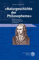 Jonas Maatsch - 'Naturgeschichte der Philosopheme'
