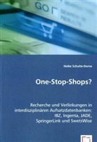 Heike Schulte-Derne - One-Stop-Shops?