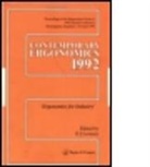 Ergonomics Society, E. J. Lovesay, Lovesay J. Lovesay, E. J. Lovesay, Lovesay E. J., E.J. Lovesey - Contemporary Ergonomics