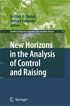William D. Davies, Willia D Davies, William D Davies, William D Davies, William D. Davies, Dubinsky... - New Horizons in the Analysis of Control