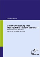 Markus Hartmann - Usability Untersuchung eines Internetauftrittes nach DIN EN ISO 9241