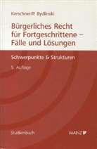 Peter Bydlinski, Ferdinand Kerschner - Bürgerliches Recht für Fortgeschrittene, Fälle und Lösungen (f. Österreich)