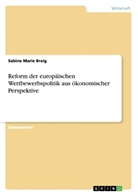 Sabine M. Braig, Sabine Marie Braig, Swetlana Katolnik - Reform der europäischen Wettbewerbspolitik aus ökonomischer Perspektive