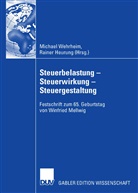 Heurung, Heurung, Rainer Heurung, Michae Wehrheim, Michael Wehrheim - Steuerbelastung - Steuerwirkung - Steuergestaltung