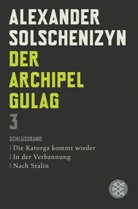 Alexander Solschenizyn - Der Archipel GULAG - Bd. 3: Der Archipel GULAG