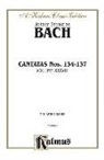 Cantatas No. 134-137: Miniature Score (German Language Edition), Miniature Score