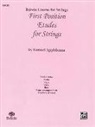 Samuel Applebaum - First Position Etudes for Strings: Bass