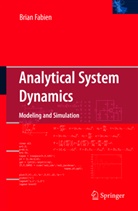 Brian Fabien, Brian C. Fabien - Analytical System Dynamics