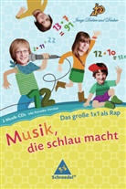 Junge Dichter und Denker: Musik, die schlau macht: Das große 1x1  als Rap, 2 Audio-CDs, Audio-CD (Audiolibro)